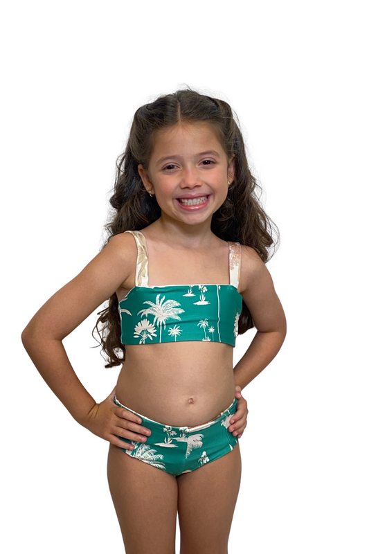 Hansa reversible Two-pieces Kids swimwear