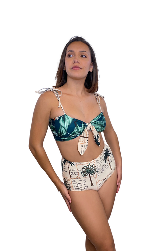 Lover letter Reversible Two-Piece Bikini